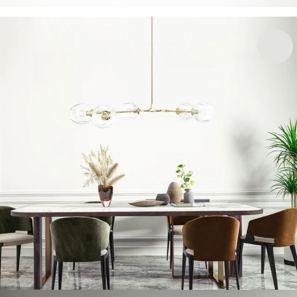 POLY& BARK Thurston Five-Light Chandelier - Picture 15 of 16